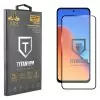 IDOL 1991 TITANIUM TEMPERED GLASS XIAOMI REDMI 12 4G/5G 6.79in 9H 0.25mm  SEMI CURVED FULL GLUE BLACK