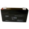 YES ΜΠΑΤΑΡΙΕΣ ΜΟΛΥΒΔΟΥ 6V 1.3Ah MK6-1.3 (97x24x52) ΑΚΡΟΔΕΚΤΗΣ T1/F1 4,75mm