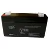 YES ΜΠΑΤΑΡΙΕΣ ΜΟΛΥΒΔΟΥ 6V 1.3Ah MK6-1.3 (97x24x52) ΑΚΡΟΔΕΚΤΗΣ T1/F1 4,75mm