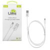 LIME MICRO USB DEVICES LONG TO USB 2.4A ΦΟΡΤΙΣΗΣ-DATA 1m LUM01 WHITE