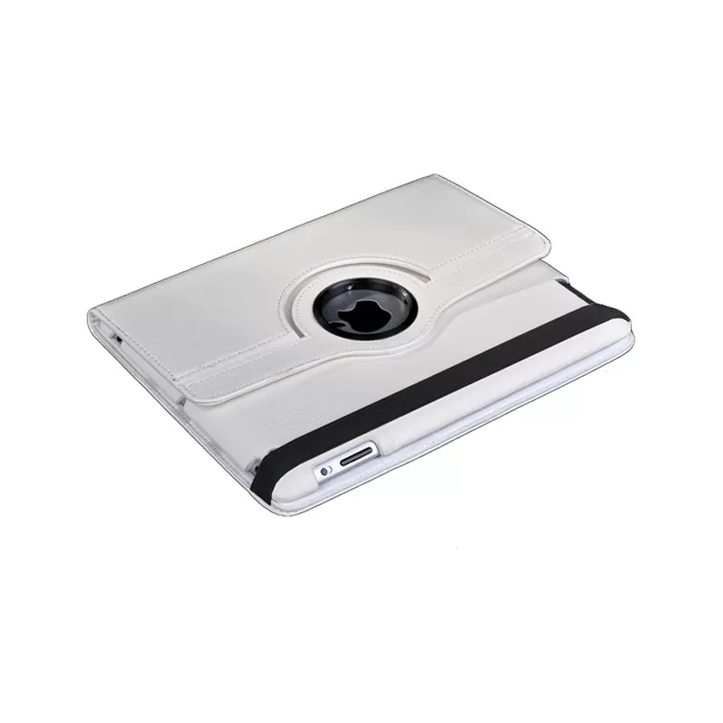VOLTE- TEL LEATHER BOOK ROTATING STAND ΘΗΚΗ IPAD 5 /IPAD AIR WHITE - Image 2