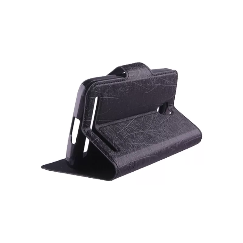 VOLTE-TEL LEATHER-TPU BOOK STAND ΘΗΚΗ ALCATEL IDOL 2 MINI 6036Y LINE BLACK - Image 2