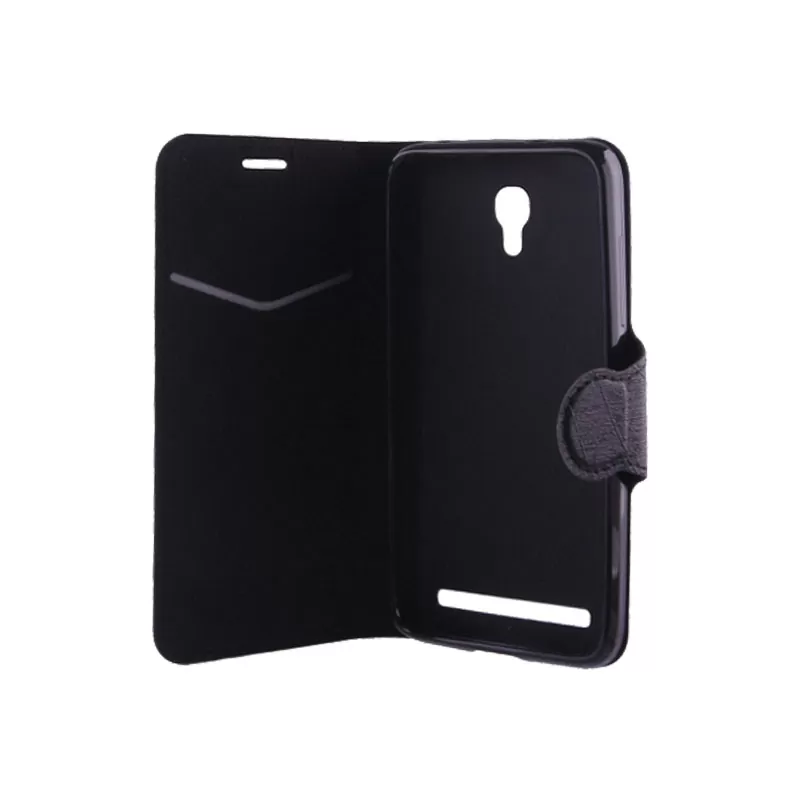 VOLTE-TEL LEATHER-TPU BOOK STAND ΘΗΚΗ ALCATEL IDOL 2 MINI 6036Y LINE BLACK - Image 4