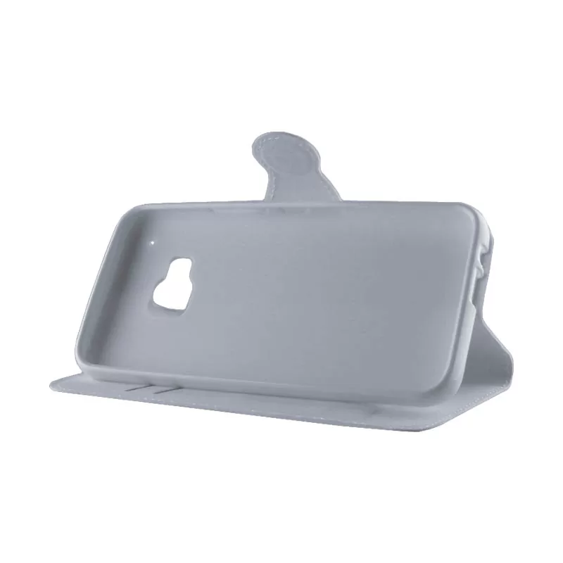 VOLTE-TEL LEATHER-TPU BOOK STAND ΘΗΚΗ HTC ONE M9 LINE WHITE - Image 2