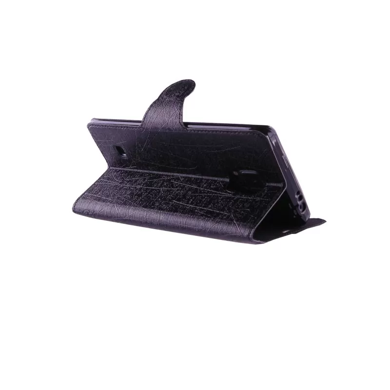 VOLTE-TEL LEATHER-TPU BOOK STAND ΘΗΚΗ SAMSUNG NOTE EDGE N915 LINE BLACK - Image 2