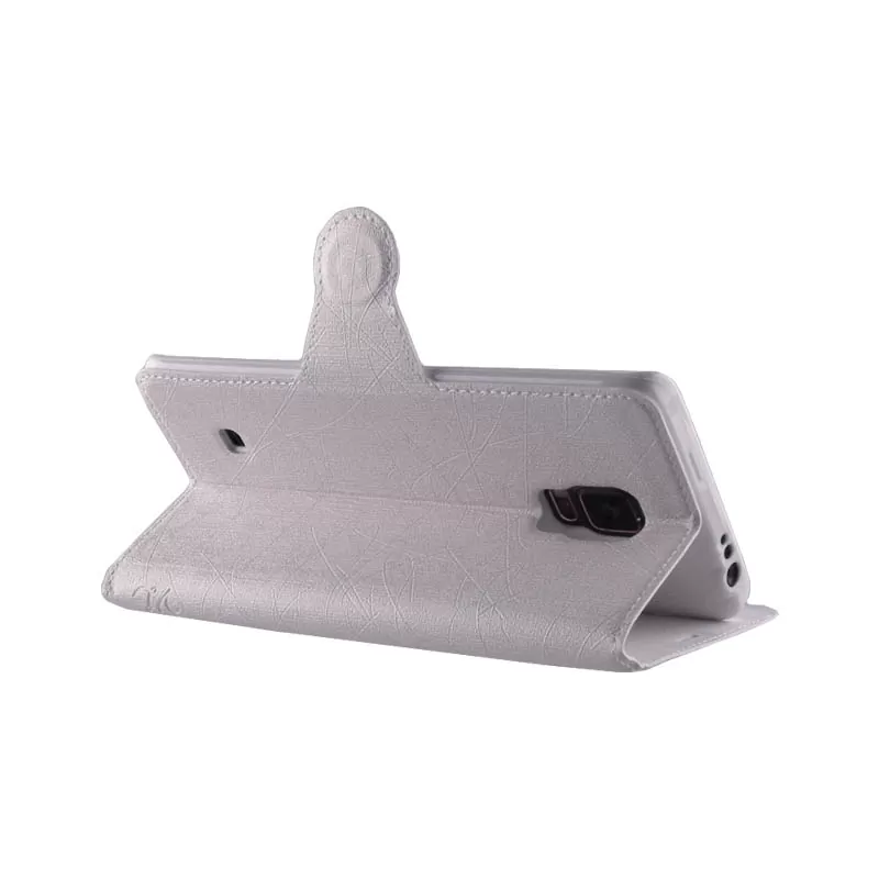 VOLTE-TEL LEATHER-TPU BOOK STAND ΘΗΚΗ SAMSUNG NOTE EDGE N915 LINE WHITE - Image 2