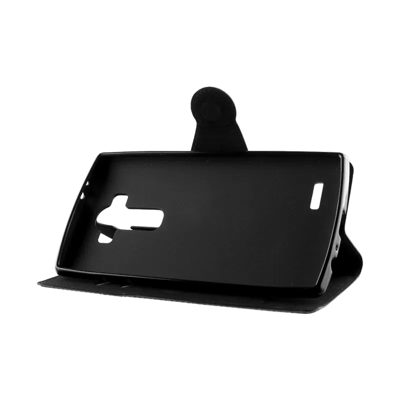 VOLTE-TEL LEATHER-TPU BOOK STAND ΘΗΚΗ LG G4 H815 LINE BLACK - Image 3