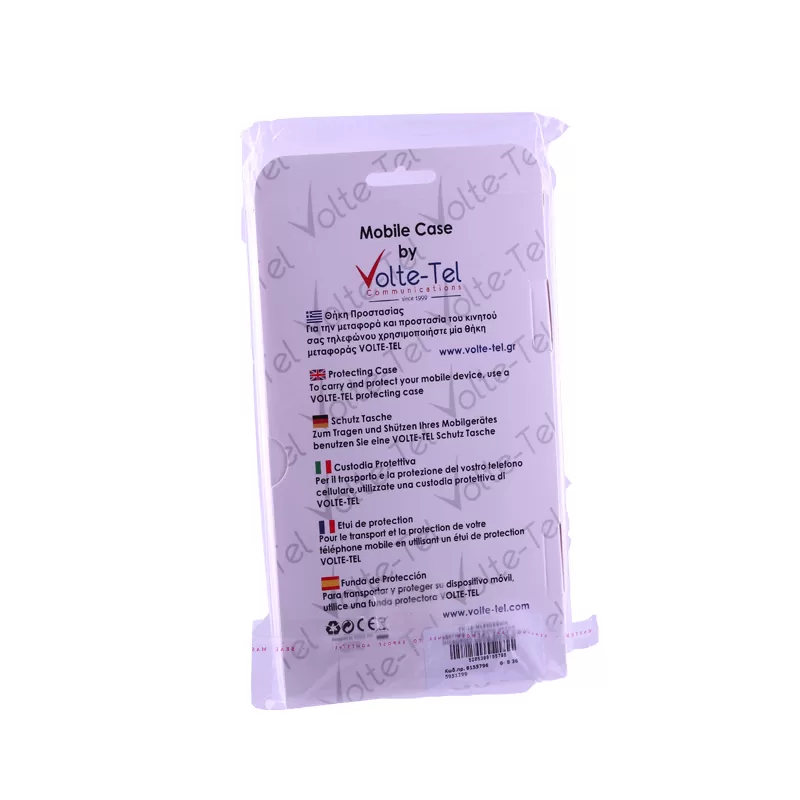 VOLTE-TEL LEATHER-TPU BOOK STAND ΘΗΚΗ MICROSOFT LUMIA 950 XL WHITE - Image 7
