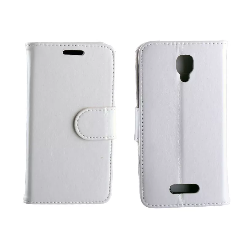 VOLTE-TEL LEATHER-TPU BOOK STAND ΘΗΚΗ LENOVO A1000 WHITE - Image 3
