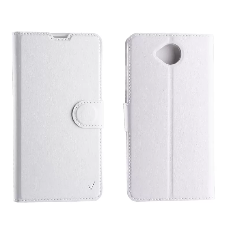 VOLTE-TEL LEATHER-TPU BOOK STAND ΘΗΚΗ MICROSOFT LUMIA 650 5.0in WHITE - Image 3