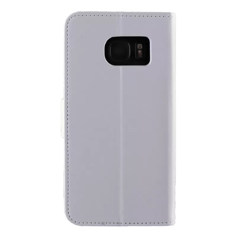 VOLTE-TEL LEATHER-TPU BOOK STAND ΘΗΚΗ SAMSUNG S7 G930 5.1inWHITE - Image 2