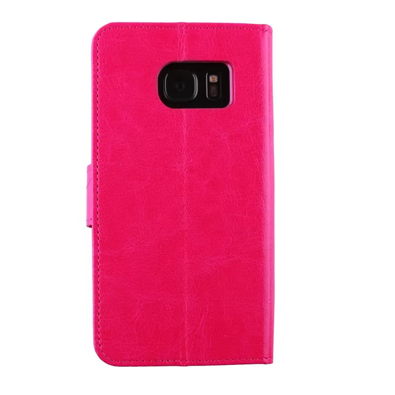 VOLTE-TEL LEATHER-TPU BOOK STAND ΘΗΚΗ SAMSUNG S7 G930 5.1inPINK - Image 2