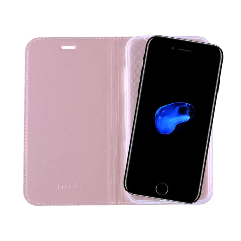 IDOL 1991 PRIME MAGNET BOOK STAND ΘΗΚΗ IPHONE 8/7 P 5.5in ROSE GOLD - Image 2