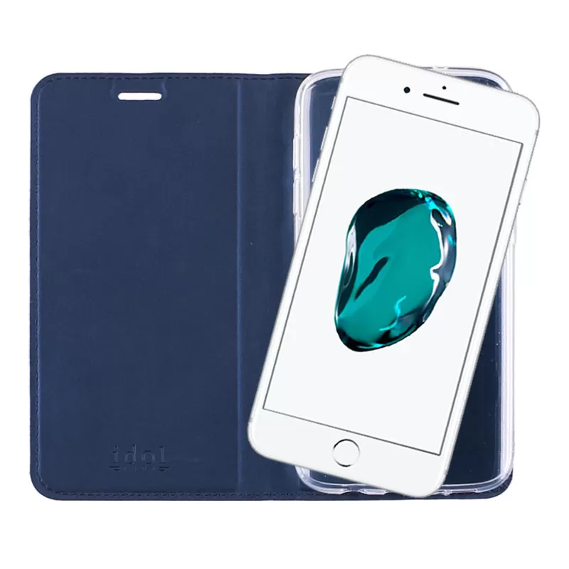 IDOL 1991 PRIME MAGNET BOOK STAND ΘΗΚΗ IPHONE 8/7 P 5.5in DRK BLUE - Image 2