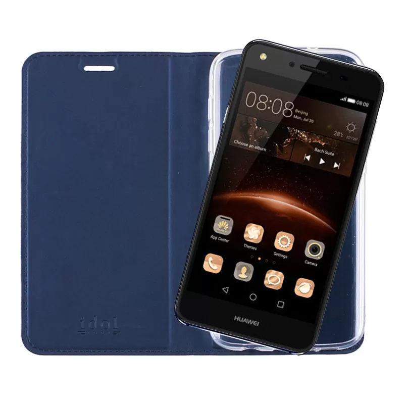 IDOL 1991 PRIME MAGNET BOOK STAND ΘΗΚΗ HUAWEI Y5 II DARK BLUE - Image 2