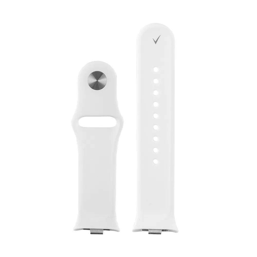 VOLTE-TEL VT150 ΛΟΥΡΑΚΙ ΡΟΛΟΓΙΟΥ ΣΙΛΙΚΟΝΗΣ XIAOMI REDMI WATCH 4/WATCH 5/SMART BAND 8 PRO/SMART BAND 9 PRO WHITE - Image 2