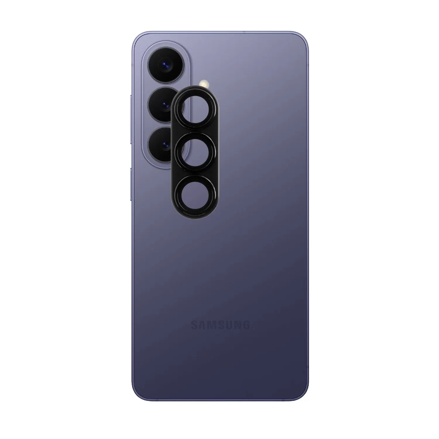 VOLTE-TEL CAMERA GLASS COVER SAMSUNG S26 5G/S26 PLUS 5G 6.3in 9H 0.30MM 3D AR ALUMINIUM-ELECTROPLATING FRAME BLACK - Image 2