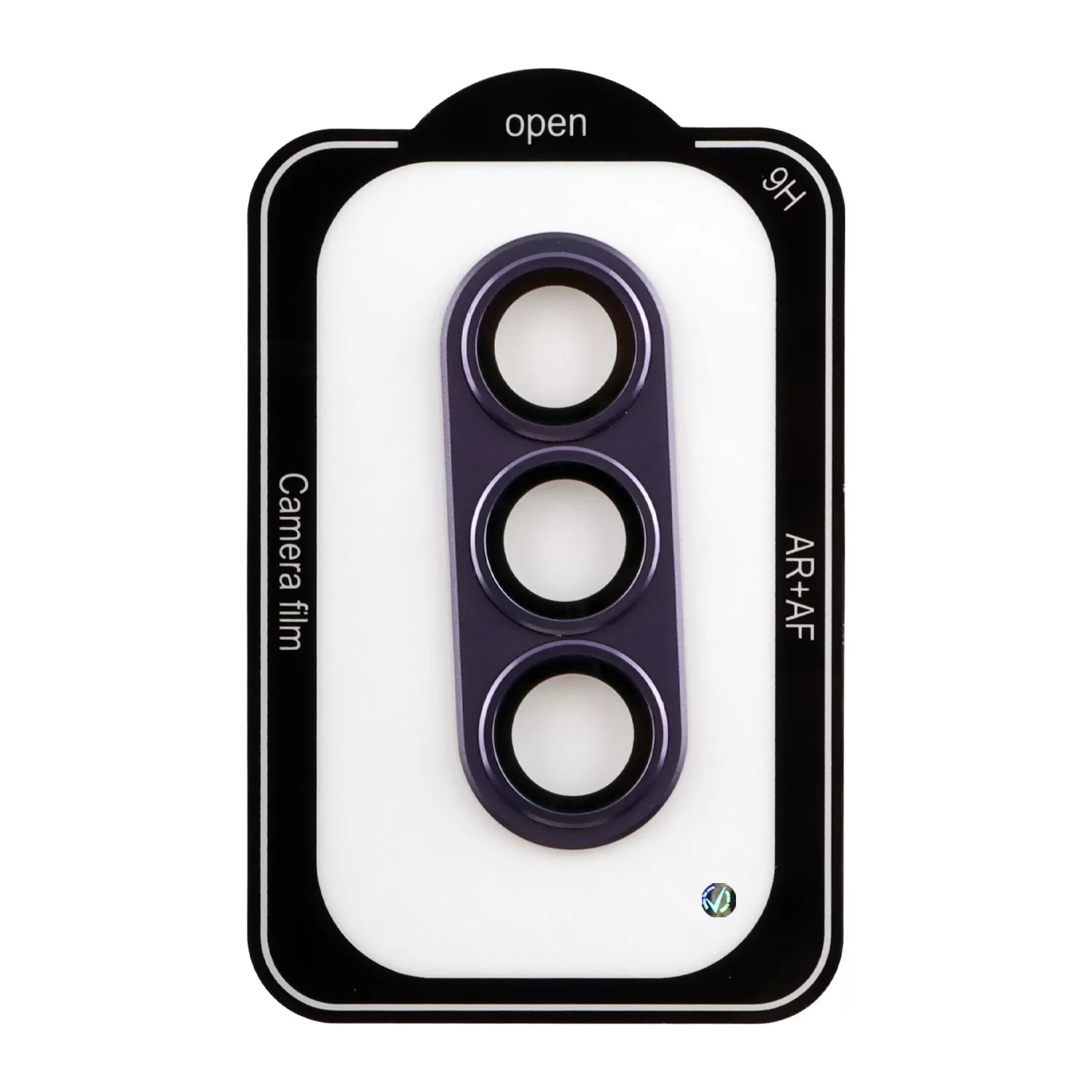 VOLTE-TEL CAMERA GLASS COVER SAMSUNG S26 5G/S26 PLUS 5G 6.3in 9H 0.30MM 3D AR ALUMINIUM-ELECTROPLATING FRAME PURPLE - Image 3