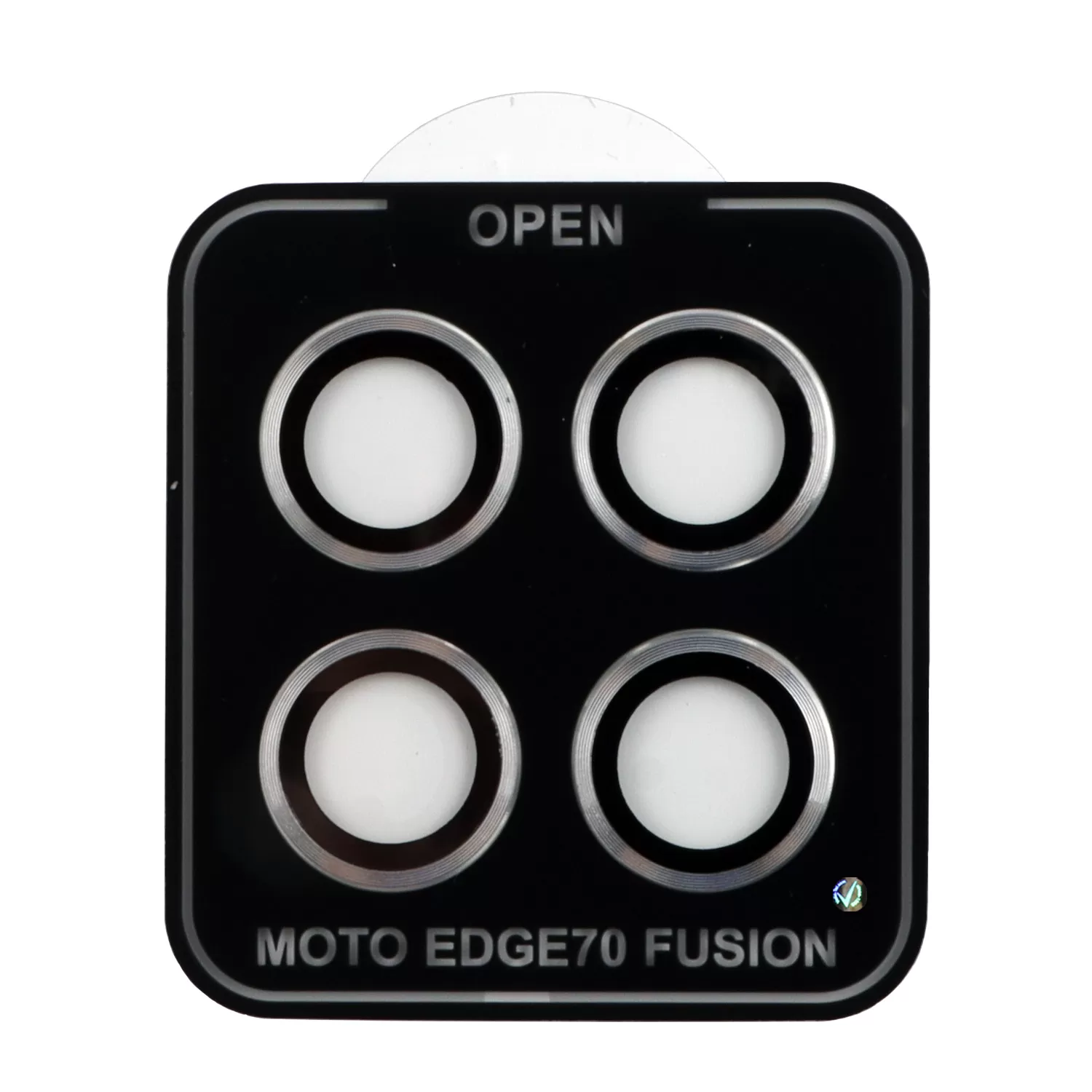 VOLTE-TEL CAMERA GLASS COVER MOTOROLA EDGE 70 FUSION 5G 6.78in 9H 0.33MM EASY APPLICATION SILVER - Image 2