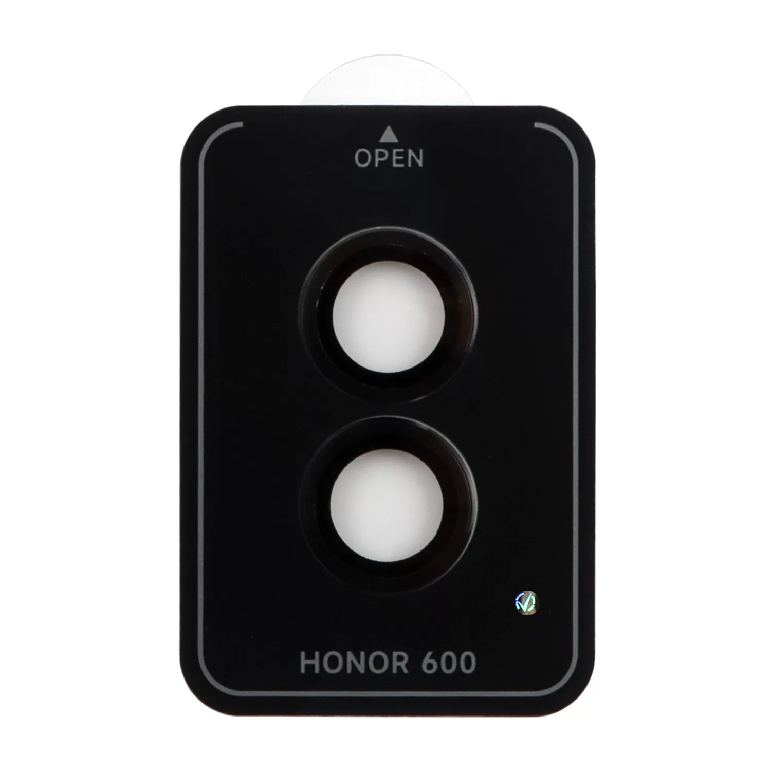 VOLTE-TEL CAMERA GLASS COVER HONOR 600 5G 6.57in 9H 0.33MM EASY APPLICATION BLACK - Image 2
