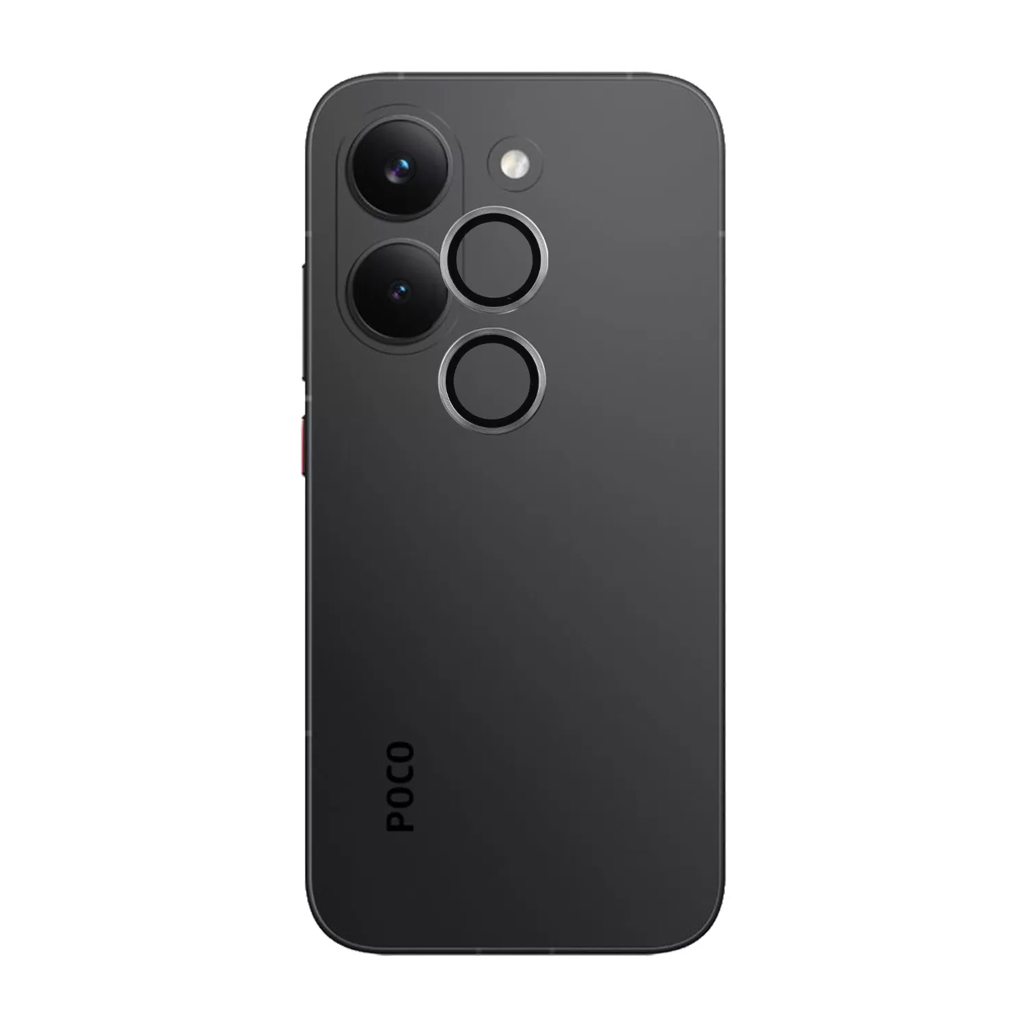 VOLTE-TEL CAMERA GLASS COVER XIAOMI POCO X8 PRO 5G 6.59in 9H 0.33MM EASY APPLICATION SILVER - Image 2