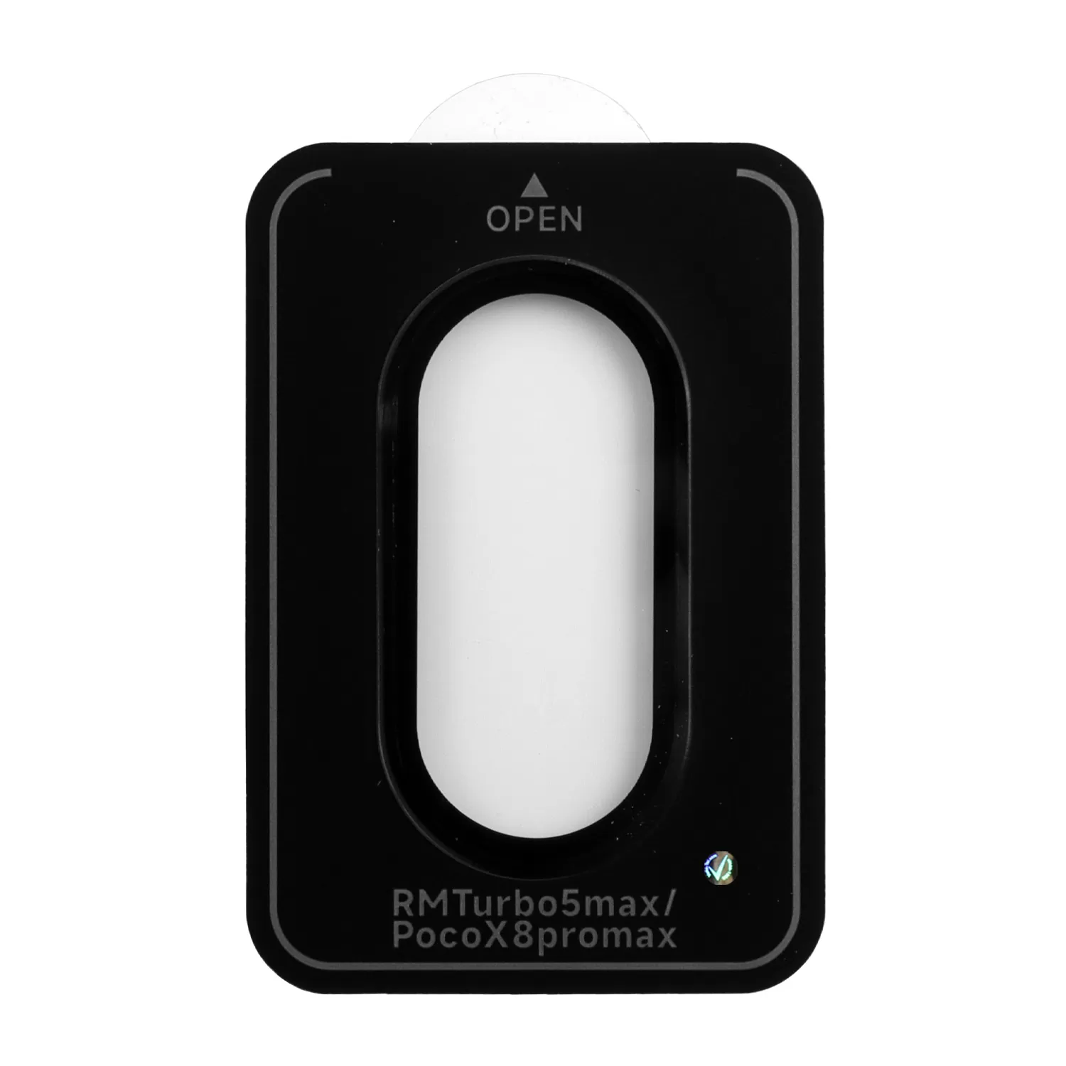 VOLTE-TEL CAMERA GLASS COVER XIAOMI POCO X8 PRO MAX 5G 6.83in 9H 0.33MM EASY APPLICATION SIERRA BLACK - Image 2