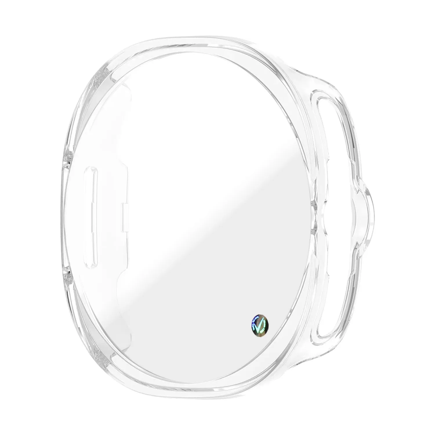 VOLTE-TEL PC EDGE COVER TEMPERED GLASS SAMSUNG GALAXY WATCH 8 CLASSIC 46mm 1.3in 9H 0.30mm 3D FULL GLUE FULL COVER TRANSPARENT - Image 2