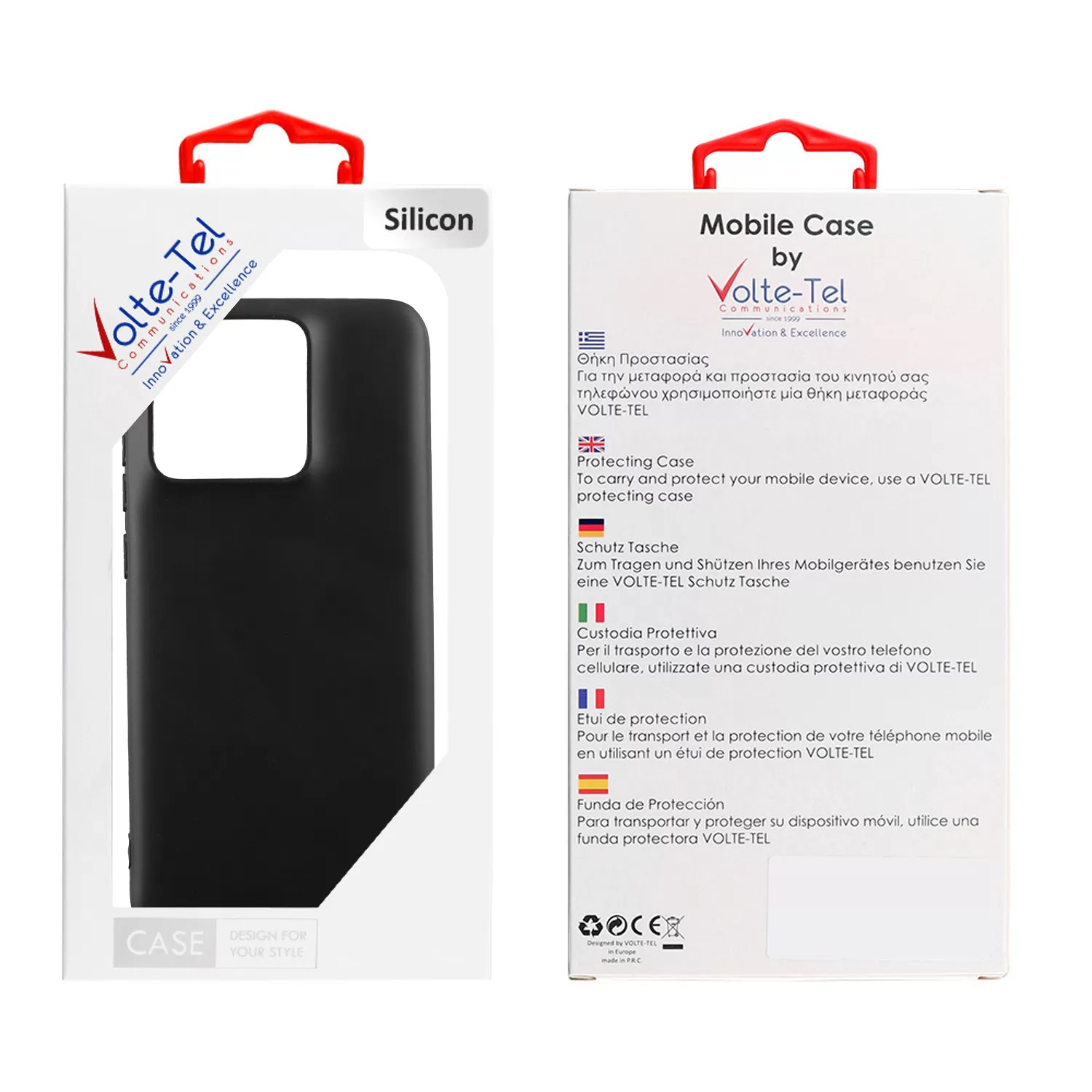 VOLTE-TEL SILICON TPU ΘΗΚΗ MOTOROLA EDGE 70 FUSION 5G 6.78in  CAMERA GUARD BLACK - Image 5