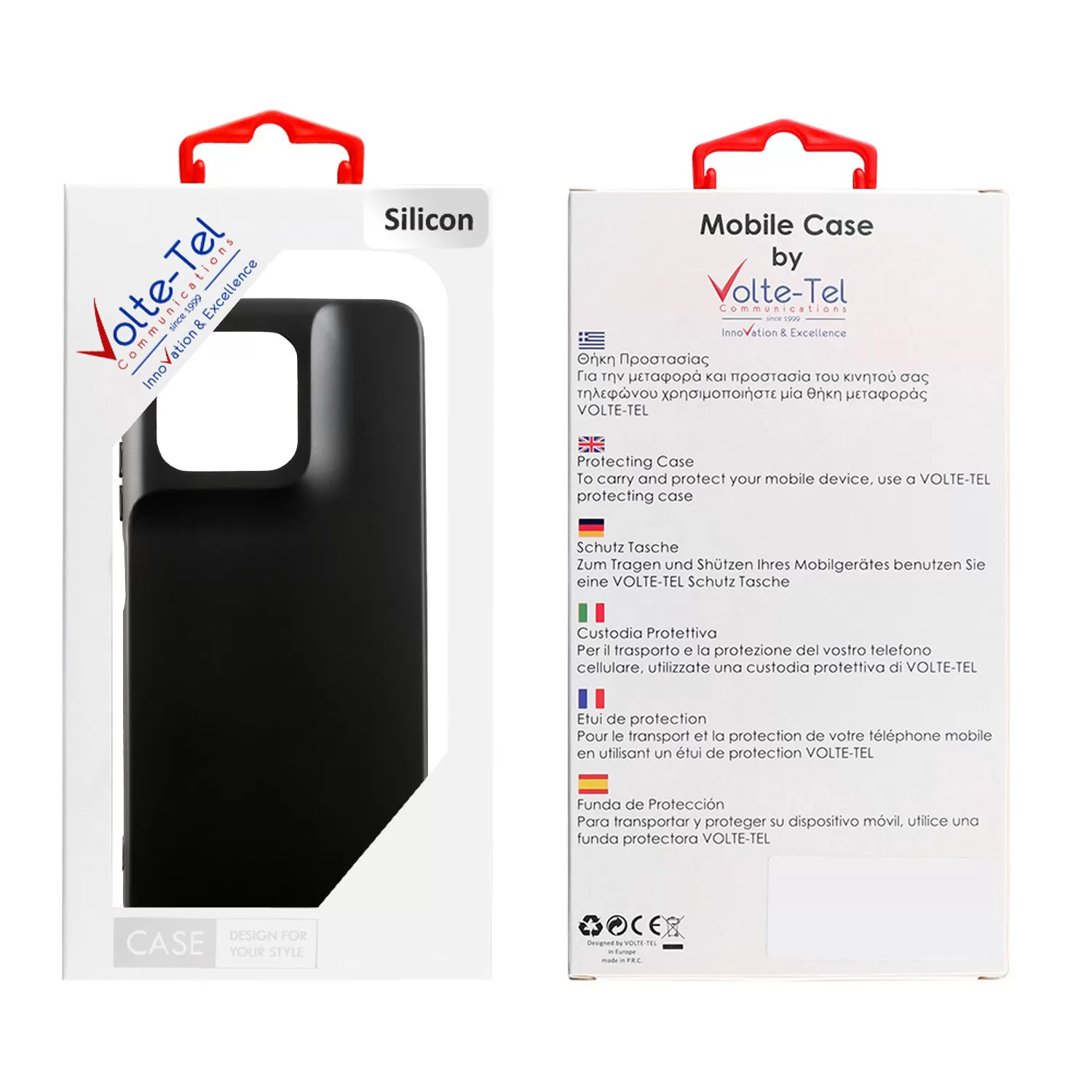 VOLTE-TEL SILICON TPU ΘΗΚΗ MOTOROLA MOTO G37/G47 5G 6.67in BLACK - Image 5