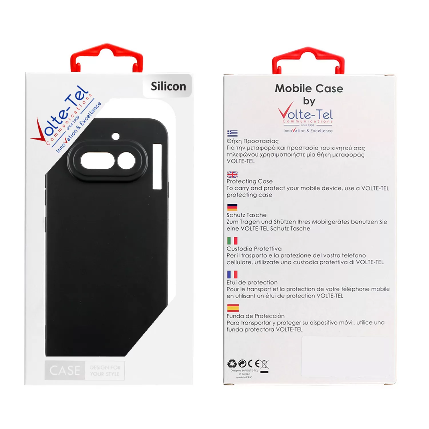 VOLTE-TEL SILICON TPU ΘΗΚΗ NOTHING PHONE 4a 6.78in CAMERA GUARD BLACK - Image 5