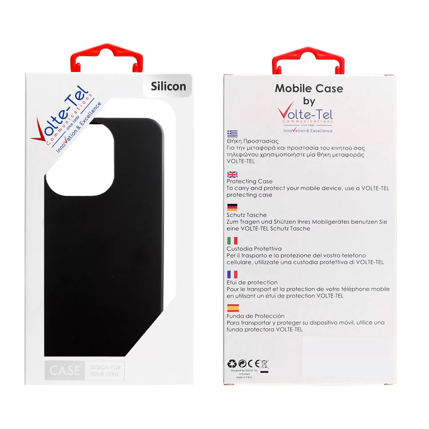 VOLTE-TEL SILICON TPU ΘΗΚΗ OPPO A6 5G 6.75in CAMERA GUARD BLACK - Image 5