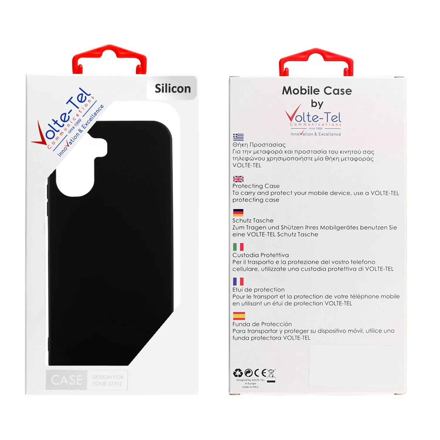 VOLTE-TEL SILICON TPU ΘΗΚΗ OPPO A6k/A6x 5G 6.75in CAMERA GUARD BLACK - Image 5