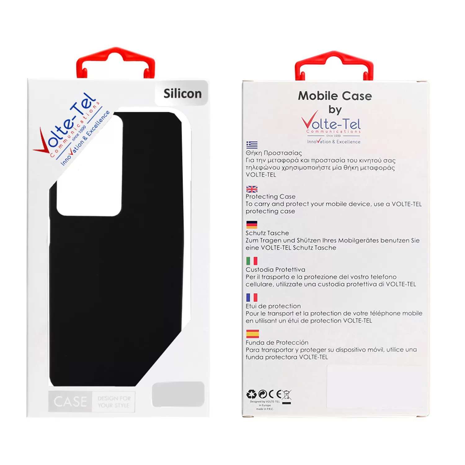 VOLTE-TEL SILICON TPU ΘΗΚΗ REALME C100 5G 6.8in CAMERA GUARD BLACK - Image 5
