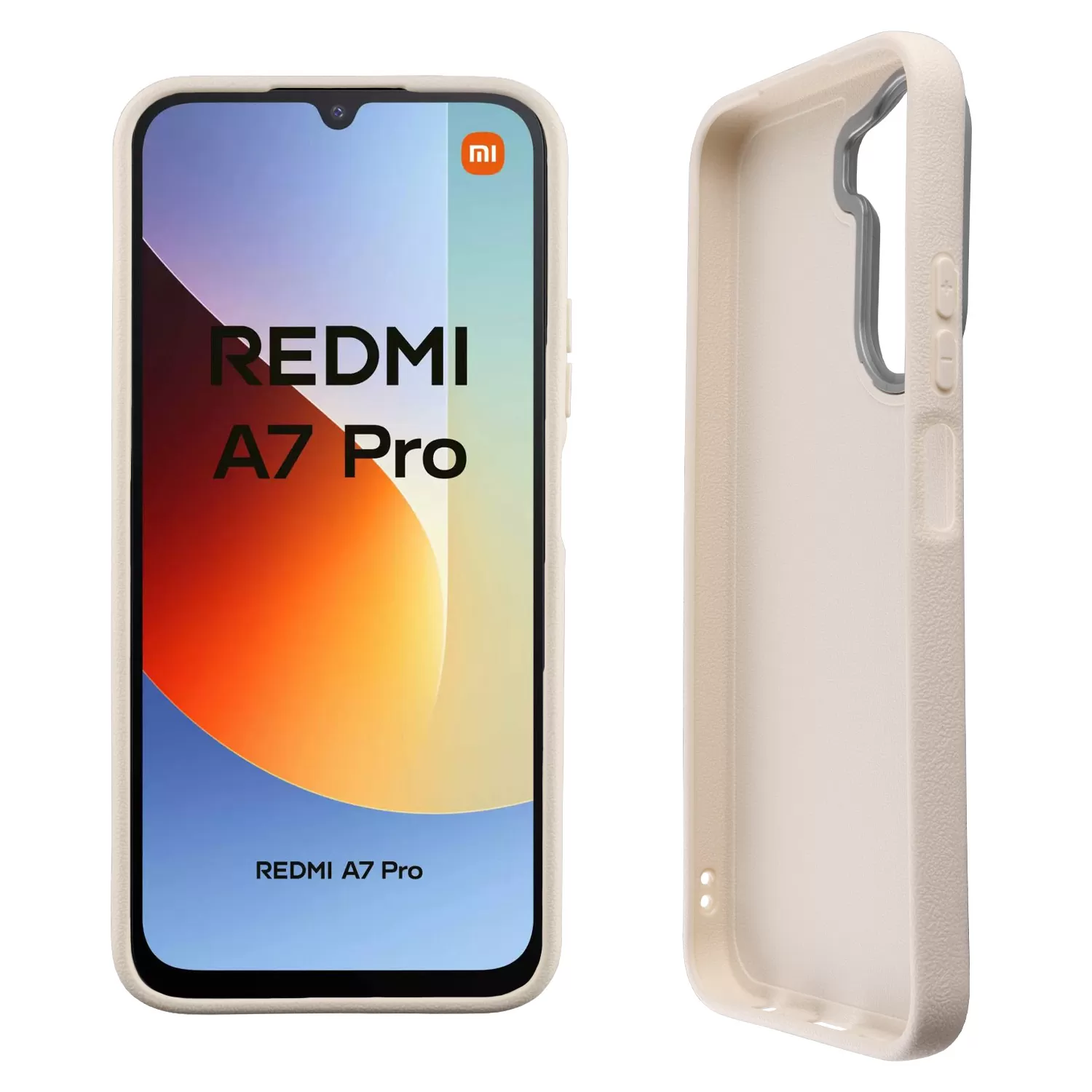 LIME FLEXISNAP TPU ΘΗΚΗ XIAOMI REDMI A7 PRO 4G 6.9in CAMERA GUARD OFF WHITE - Image 2