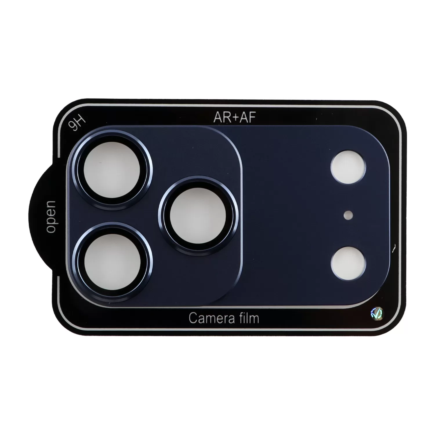 VOLTE-TEL CAMERA GLASS COVER IPHONE 17 PRO MAX 6.9in 9H 0.30MM 3D AR ALUMINIUM-ELECTROPLATING FRAME - MAGNETIC BLUE - Image 3