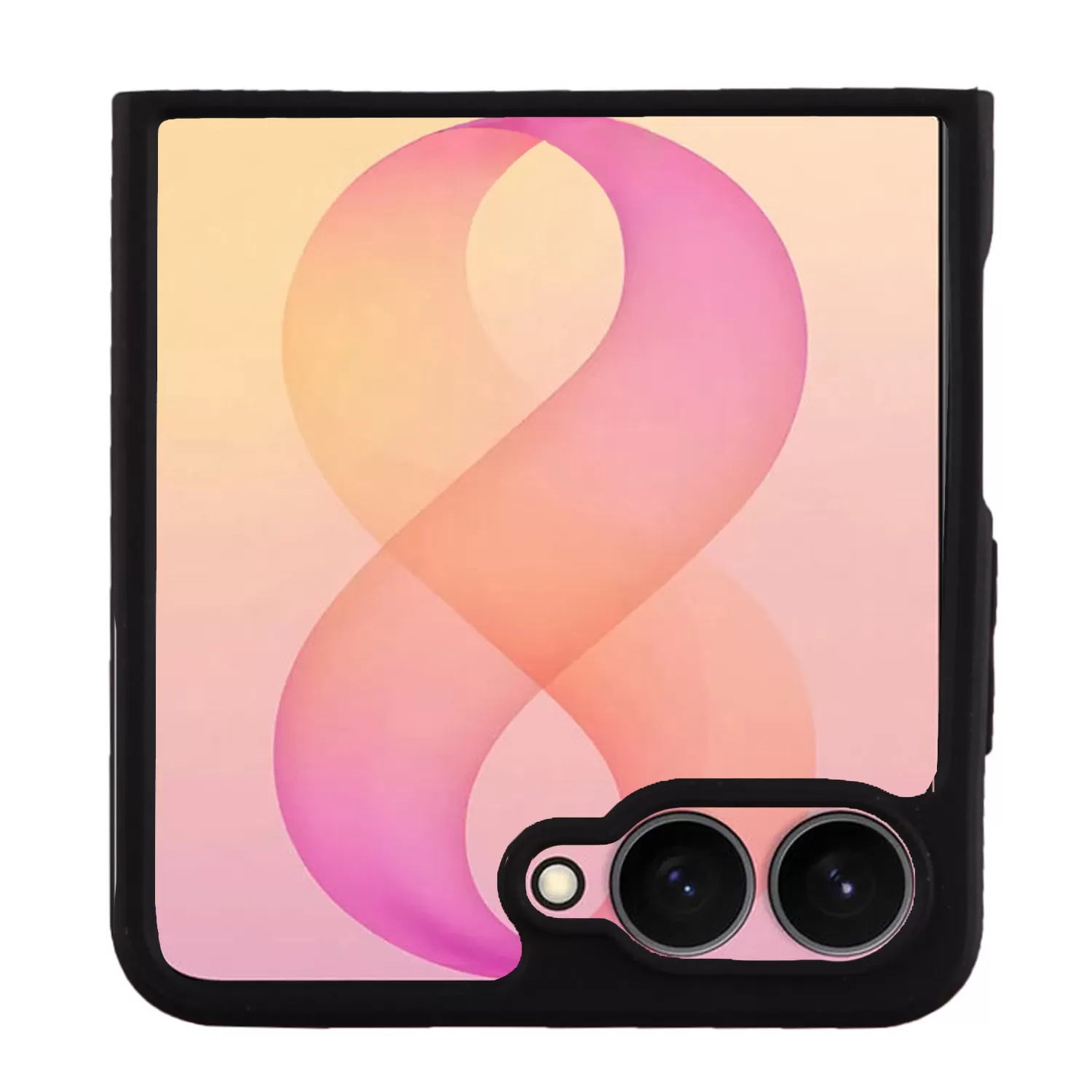VOLTE-TEL ΘΗΚΗ SAMSUNG Z FLIP 8 5G F776 6.9in MAGSAFE BACK COVER TPU CAMERA GUARD BLACK - Image 2