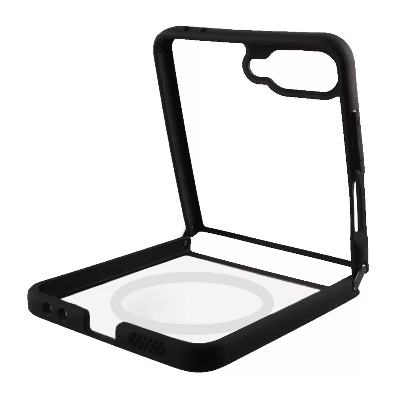 VOLTE-TEL ΘΗΚΗ SAMSUNG Z FLIP 8 5G F776 6.9in MAGSAFE BACK COVER TPU CAMERA GUARD BLACK - Image 3