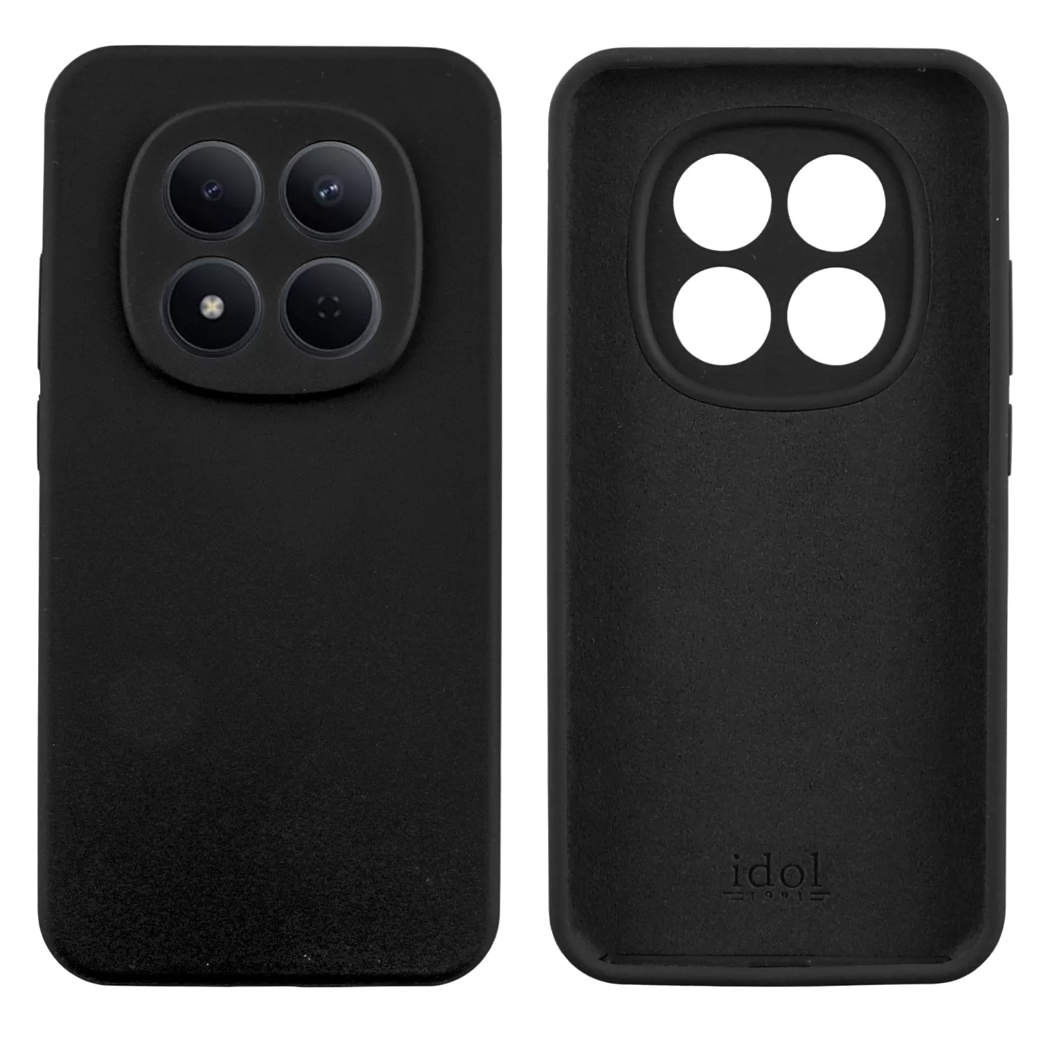 IDOL 1991 VELVET ELITE TPU ΘΗΚΗ XIAOMI REDMI NOTE 15 PRO PLUS 5G/POCO M8 PRO 5G 6.83in 4 SIDE FULL CAMERA PROTECTION BLACK