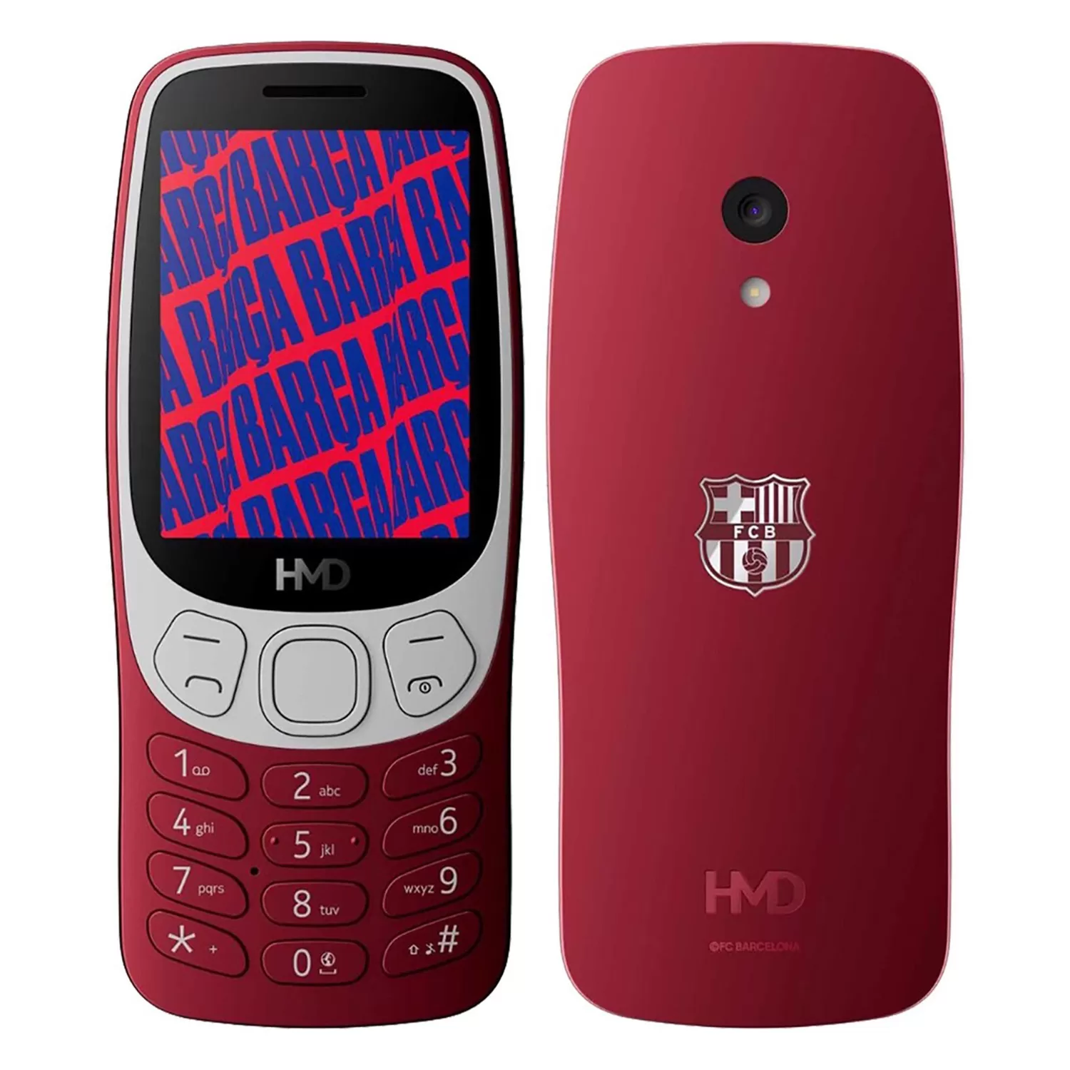 ΚΙΝΗΤΟ ΜΕ ΠΛΗΚΤΡΑ HMD BARCA 3210 4G 2.4in DUAL SIM (TA-1736) 64MB/128MB RED GR
