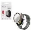 VOLTE-TEL PC EDGE COVER TEMPERED GLASS XIAOMI WATCH 5 47mm 1.54in 9H 0.30mm 3D FULL GLUE FULL COVER IVORY WHITE