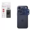 VOLTE-TEL CAMERA GLASS COVER IPHONE 17 PRO 6.3in 9H 0.30MM 3D AR ALUMINIUM-ELECTROPLATING FRAME - MAGNETIC BLUE