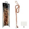 VOLTE-TEL NECK STRAP - ΑΛΥΣΙΔΑ ΛΑΙΜΟΥ ΓΙΑ ΘΗΚΕΣ GOLD VT405