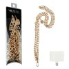 VOLTE-TEL NECK STRAP - ΑΛΥΣΙΔΑ ΛΑΙΜΟΥ ΓΙΑ ΘΗΚΕΣ GOLD VT406