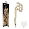 VOLTE-TEL NECK STRAP - ΑΛΥΣΙΔΑ ΛΑΙΜΟΥ ΓΙΑ ΘΗΚΕΣ GOLD VT406