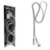 VOLTE-TEL NECK STRAP - ΑΛΥΣΙΔΑ ΛΑΙΜΟΥ 120cm ΓΙΑ ΘΗΚΕΣ SILVER VT413