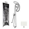 VOLTE-TEL NECK STRAP - ΑΛΥΣΙΔΑ ΛΑΙΜΟΥ ΓΙΑ ΘΗΚΕΣ SILVER VT422 110cm