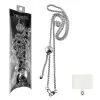VOLTE-TEL NECK STRAP - ΑΛΥΣΙΔΑ ΛΑΙΜΟΥ ΓΙΑ ΘΗΚΕΣ SILVER VT422 110cm