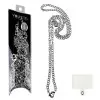 VOLTE-TEL NECK STRAP - ΑΛΥΣΙΔΑ ΛΑΙΜΟΥ ΓΙΑ ΘΗΚΕΣ SILVER VT423 120cm