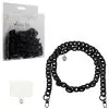 VOLTE-TEL NECK STRAP - ΑΛΥΣΙΔΑ ΛΑΙΜΟΥ ΓΙΑ ΘΗΚΕΣ BLACK VT428 120cm