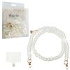VOLTE-TEL NECK STRAP - ΑΛΥΣΙΔΑ ΛΑΙΜΟΥ ΓΙΑ ΘΗΚΕΣ RAINBOW TRANSPARENT VT429 120cm